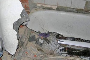 Демонтаж ванны в Павлово